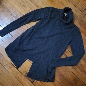 We The Free Dark Gray Turtleneck Sweater